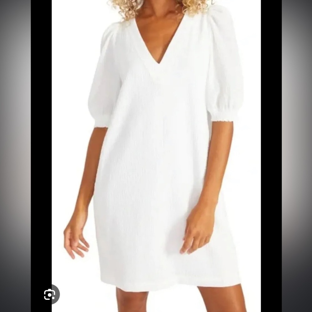 BB Dakota Fields of Gold
Shift Dress in Bright White
